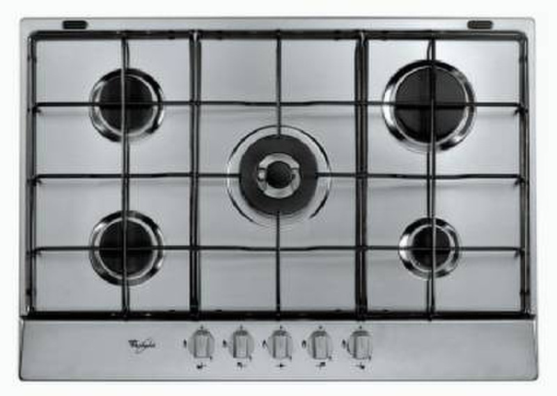 Whirlpool AKR357IX Встроенный Газ Нержавеющая сталь плита