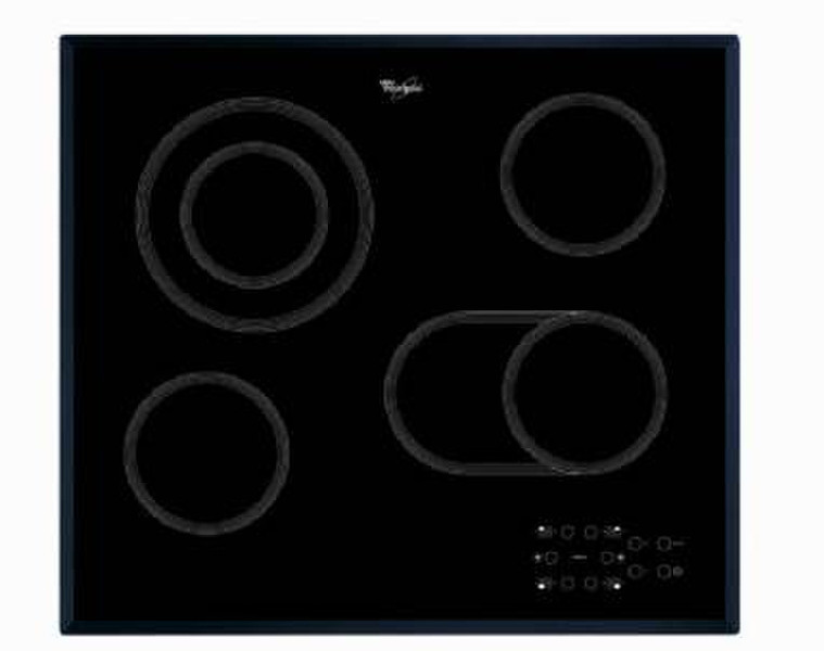 Whirlpool AKT821BA Встроенный Индукционная Черный плита