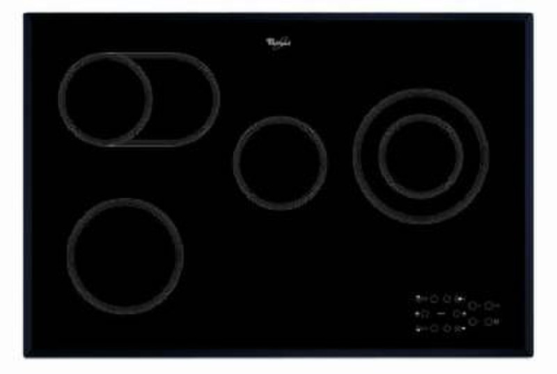 Whirlpool AKT836LX built-in Electric induction Black hob