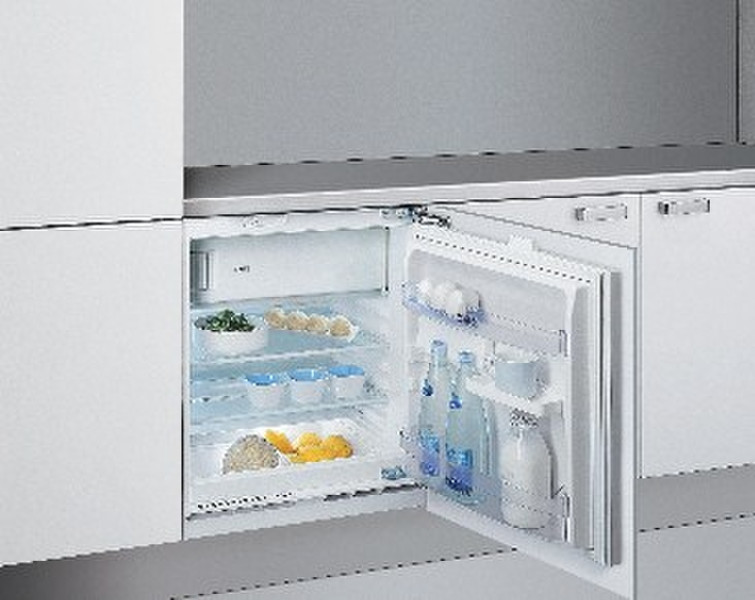 Whirlpool ARG913A Built-in 129L A+ White combi-fridge