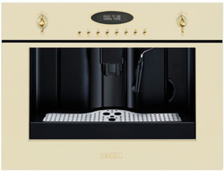 Smeg CM845P Espressomaschine 1.8l 2Tassen Cremefarben Kaffeemaschine