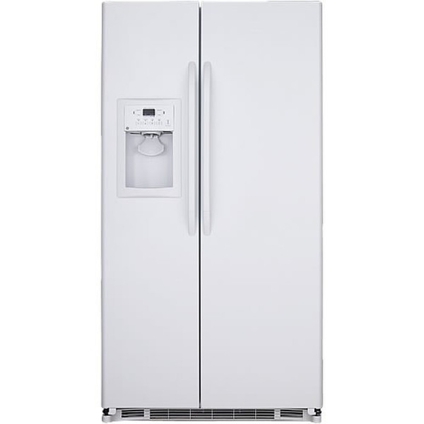 GE GSE20JEWFWW 522L B White side-by-side refrigerator