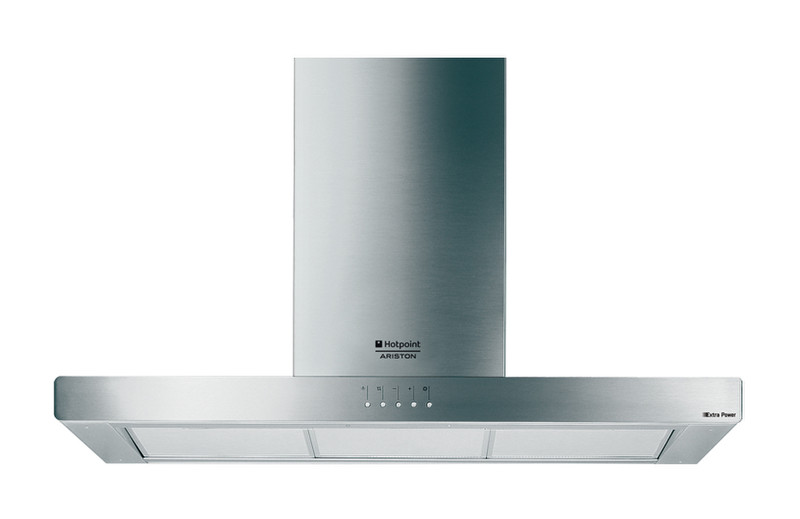 Hotpoint HB90PHA Wand-montiert Silber Dunstabzugshaube