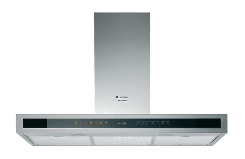 Hotpoint HZTH 9 IX Wand-montiert 620m³/h Silber