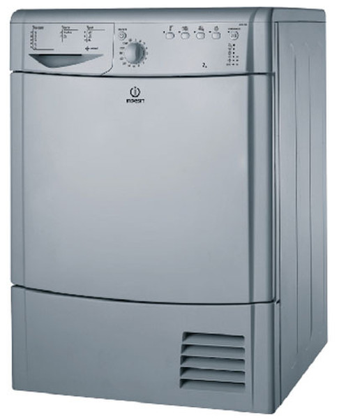 Indesit IDCA 735 S EU freestanding Front-load 7kg C Silver