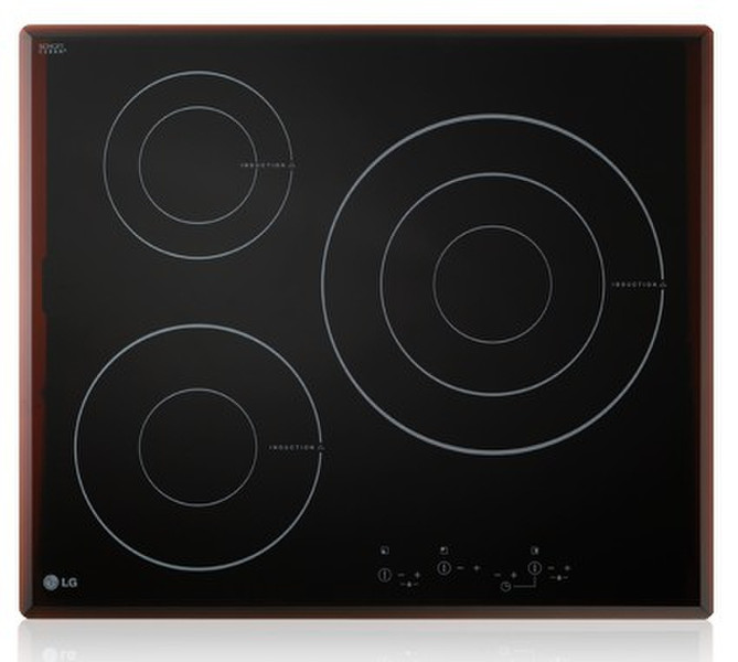 LG KA67210FS built-in Electric induction Black hob