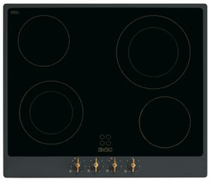 Smeg P864A Встроенный Ceramic hob Антрацитовый плита