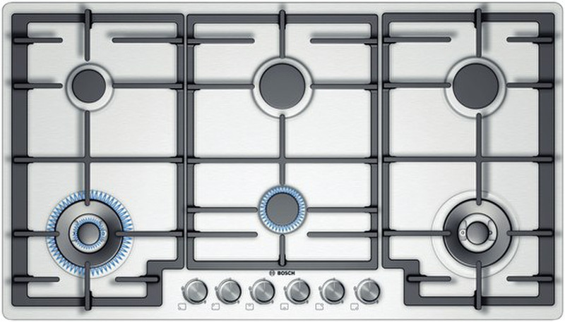 Bosch PCT915B91E built-in Gas Stainless steel hob