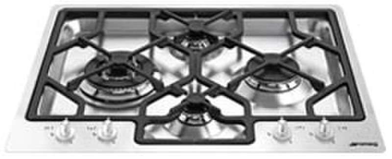 Smeg PGF64FSC built-in Gas Stainless steel hob