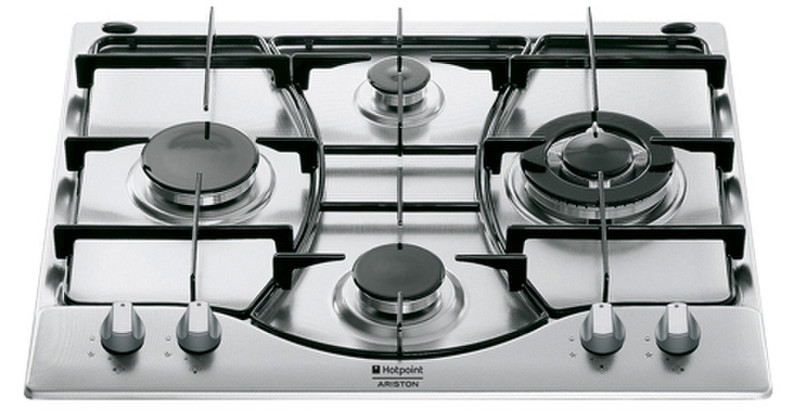 Hotpoint PH 640MST (AX)/HA Eingebaut Gas Silber