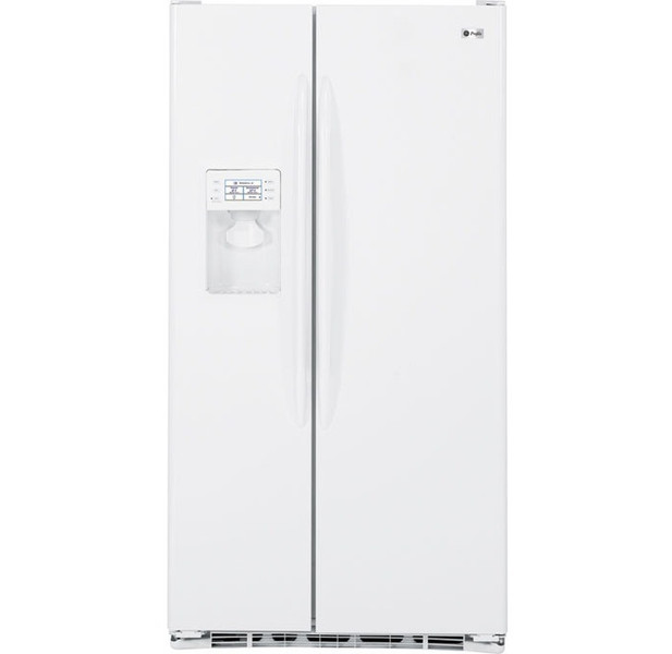 GE PHE25YGXFWW Built-in 548L A White side-by-side refrigerator