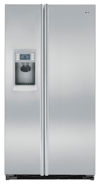 GE PJE25YGXFSV Built-in 548L A Stainless steel side-by-side refrigerator