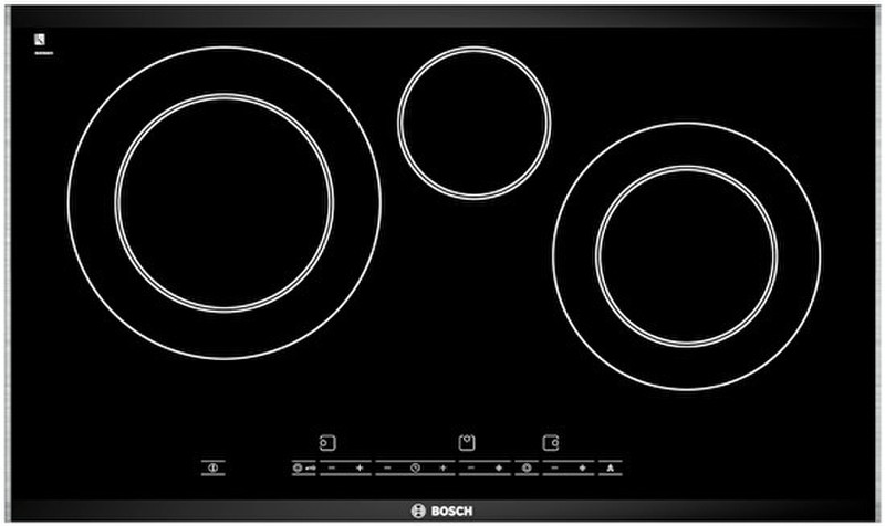 Bosch PKG575T15E Встроенный Induction hob Черный плита