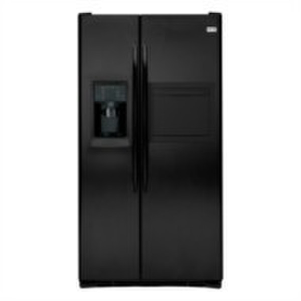 GE PSE29VH Отдельностоящий 691л A Черный side-by-side холодильник