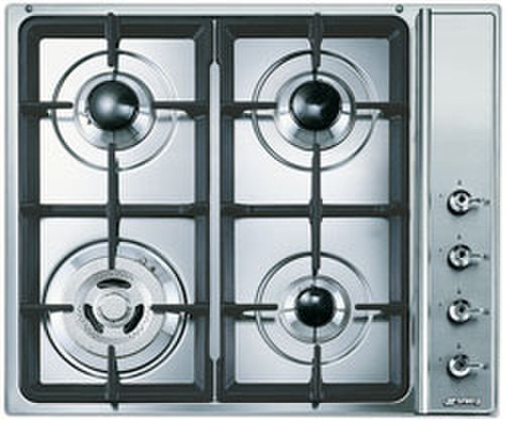 Smeg SR34SGH3 built-in Gas Stainless steel hob