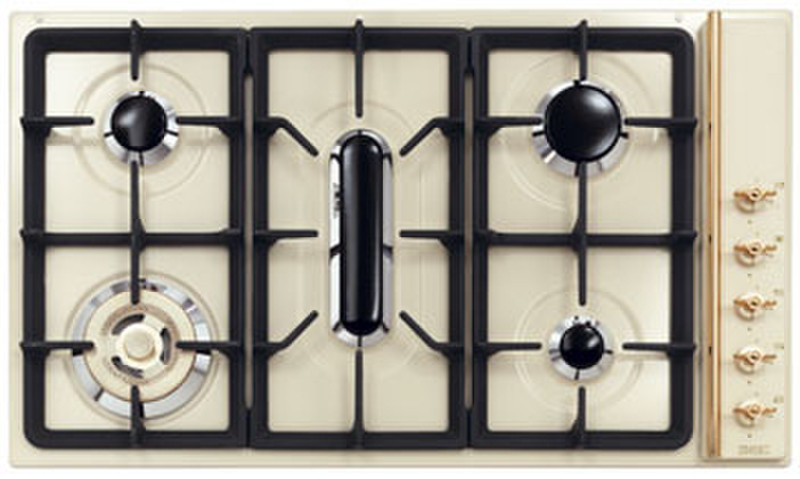 Smeg SR809PGH3 Tabletop Gas Cream hob