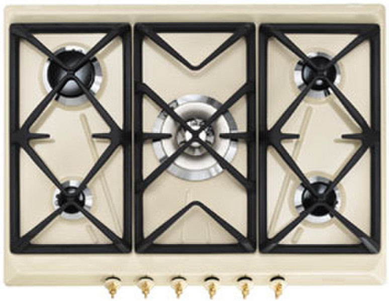 Smeg SR876PGH5 built-in Gas Cream hob