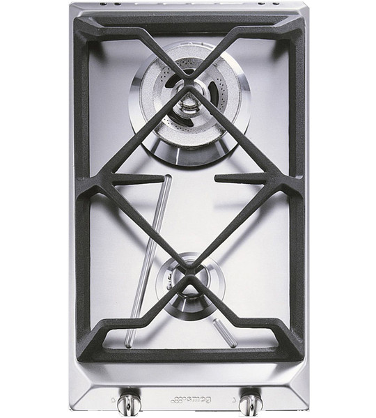 Smeg SRV532GH Gas Stainless steel hob