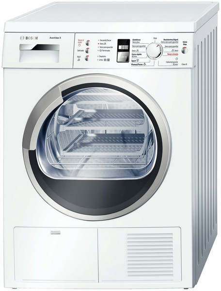 Bosch WTE86320EE freestanding Front-load 8kg B White tumble dryer