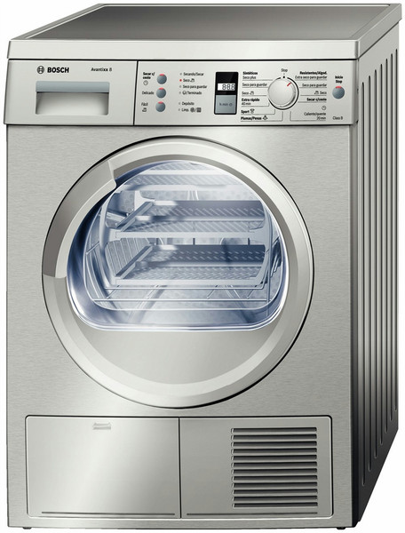 Bosch WTE8632XEE freestanding Front-load 8kg B Stainless steel tumble dryer