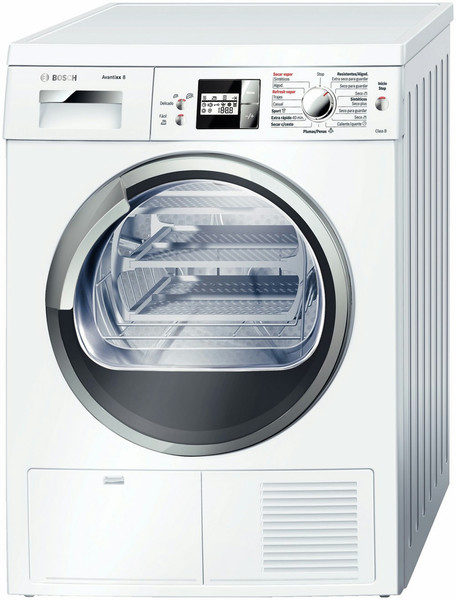 Bosch WTS86530EE freestanding Front-load 8kg B White tumble dryer