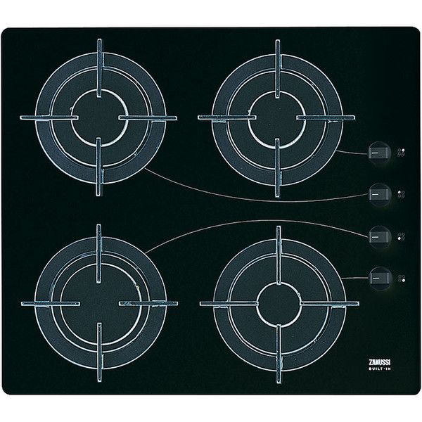 Zanussi ZGG 645 ICN Встроенный Gas hob Черный