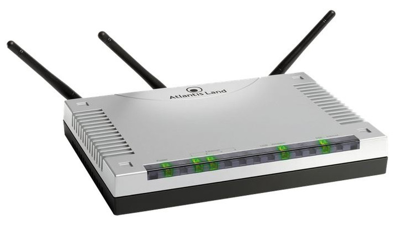 Atlantis Land 244WN Gigabit Ethernet Grey