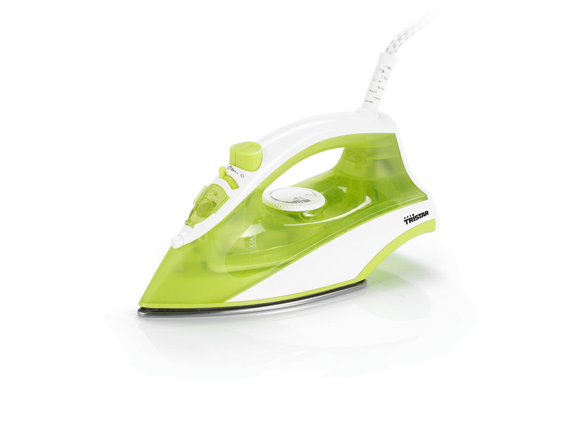 Tristar ST-8142 Dry & Steam iron Stainless Steel soleplate 1400W White,Yellow iron
