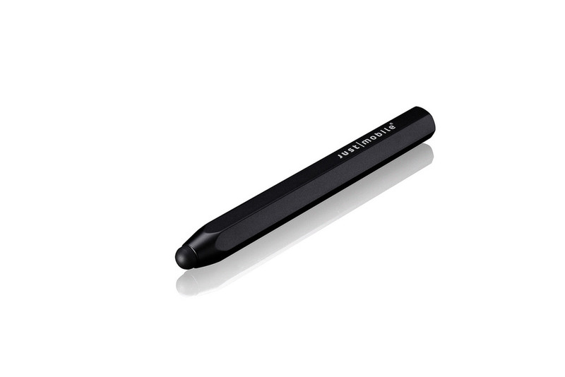 JustMobile AluPen Black stylus pen