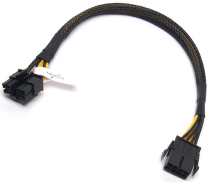 Nexus EXT-8 0.3м Черный, Желтый кабель питания