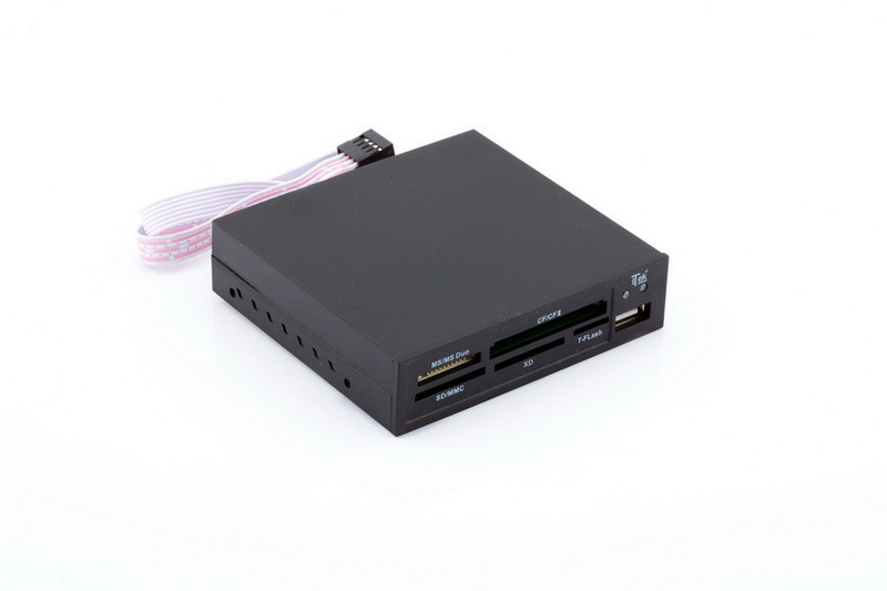 iTek ITCR301 Eingebaut USB 2.0 Schwarz Kartenleser