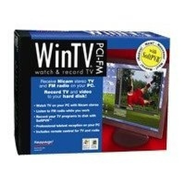 Hauppauge WinTV PCI-FM analogue TV tuner Аналоговый PCI