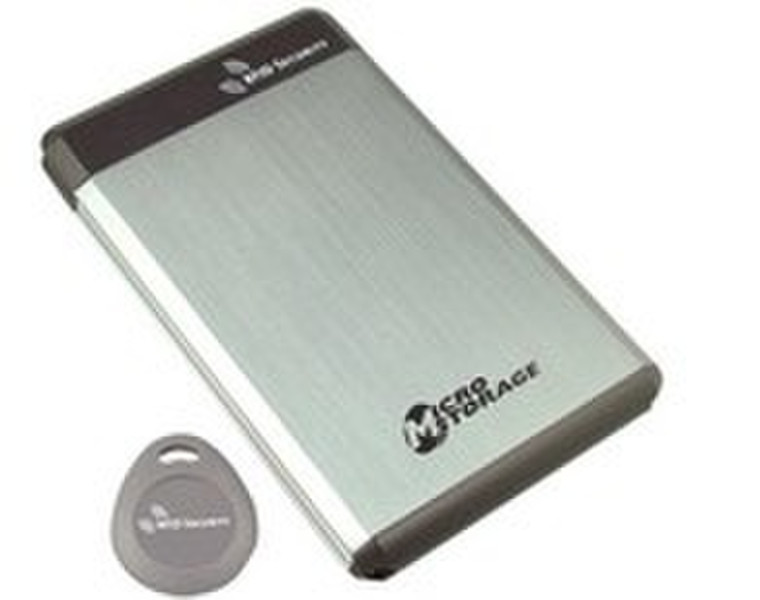 MicroStorage 160GB USB 2,5" 5400rpm RFID 2.0 160GB Schwarz, Silber