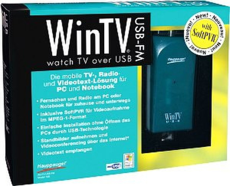 Hauppauge WinTV USB FM DVB-T USB