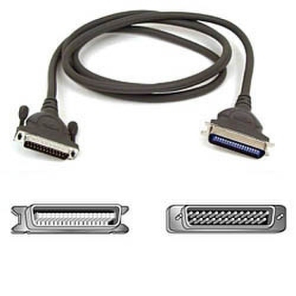 Belkin Pro Series IEEE 1284 Parallel Printer Cable (A/B) - 1.8M 1.8м Серый кабель для принтера
