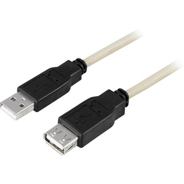 Deltaco USB 2.0 Cable A/A, 3m 3м USB A USB A