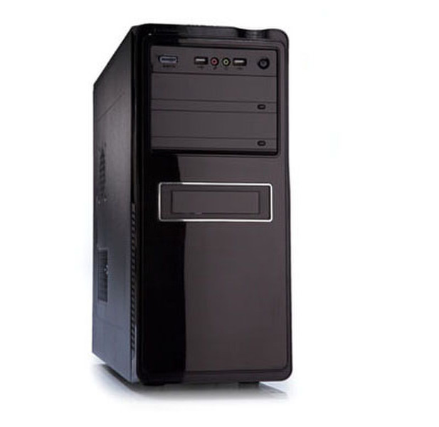 iTek IZOO Midi-Tower 500W Schwarz