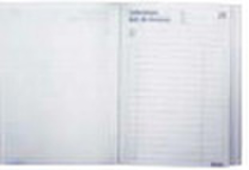 Biella 512 525 Blue writing notebook