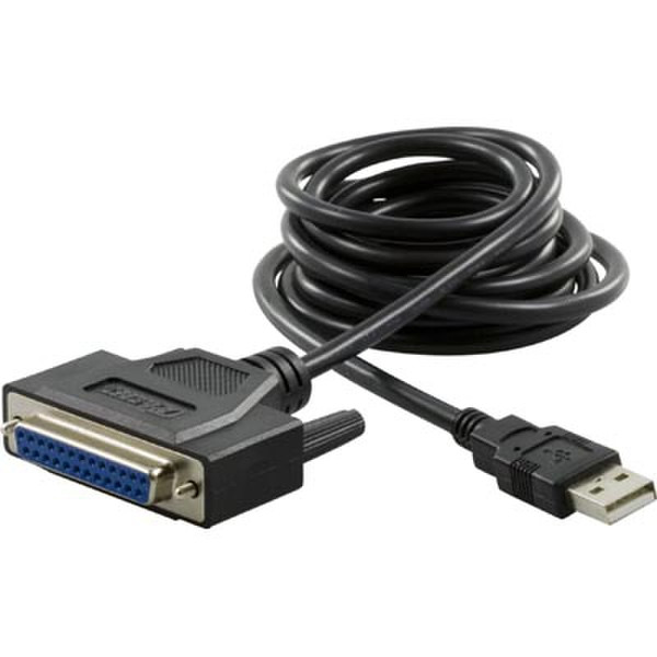 Deltaco UC1284A кабель для принтера