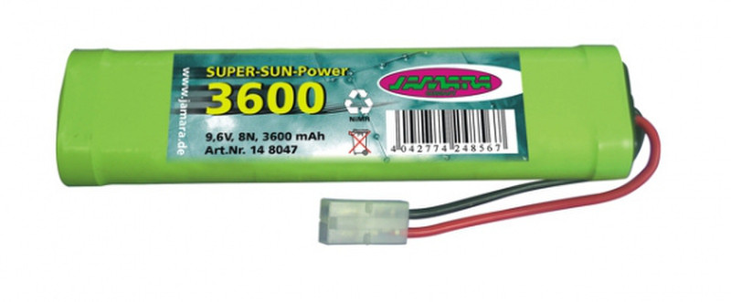 Jamara 14 8045 Nickel-Metallhydrid (NiMH) 3600mAh 7.2V Wiederaufladbare Batterie