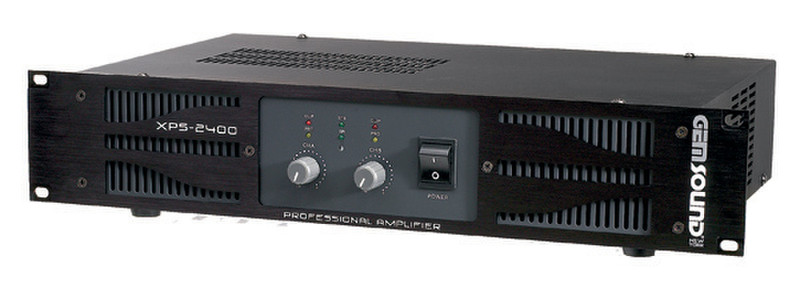 GEM XPS-2400 Black AV receiver