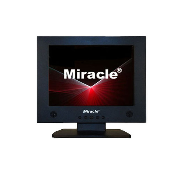 MIRACLE LT12B 12.1Zoll Schwarz Computerbildschirm