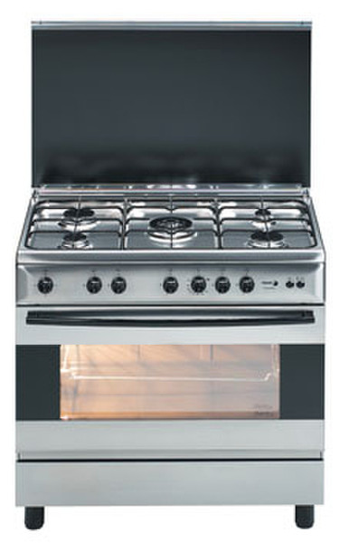 Fagor 3CF-950SXBUT Freestanding Gas hob Stainless steel