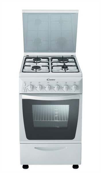 Candy CGG 5611 SBW Freestanding Gas hob White
