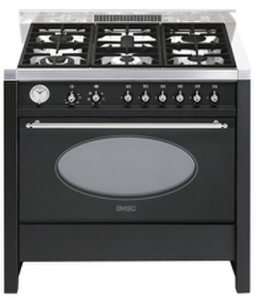 Smeg CS18A-6 Отдельностоящий Gas hob A