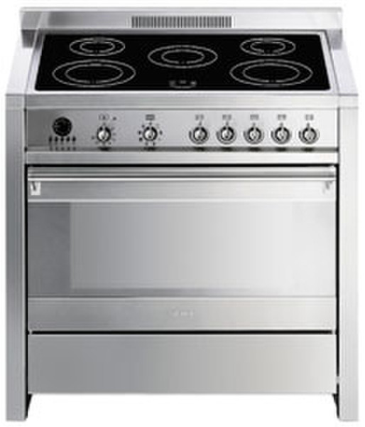 Smeg CS19ID-6 Freestanding Induction A Stainless steel