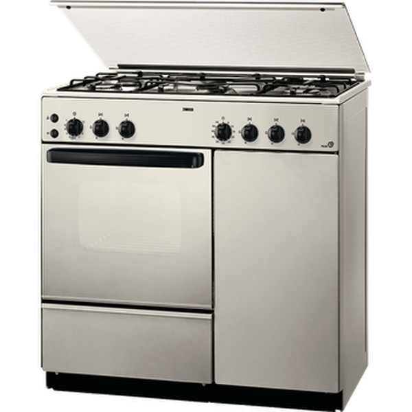 Zanussi ZCG854GXB Freestanding Gas Stainless steel cooker