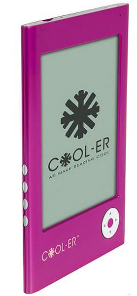 Cool-er e-Reader 6" 0.125, 1ГБ Розовый электронная книга