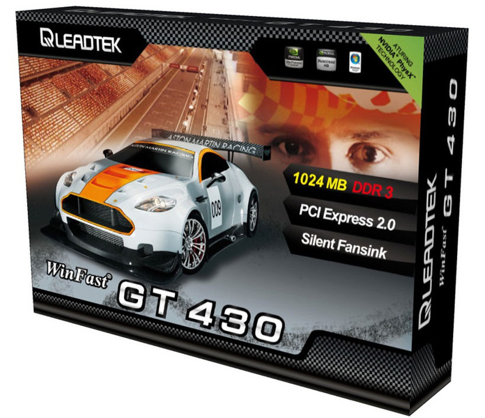 Leadtek WinFast GT 430 GeForce GT 430 1ГБ GDDR3 видеокарта