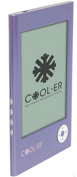 Cool-er e-Reader 6" 0.125, 1GB Violet e-book reader
